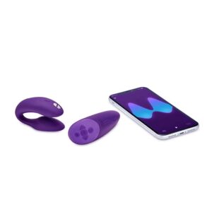 Chorus Adjustable Dual Couples Vibrator - Purple