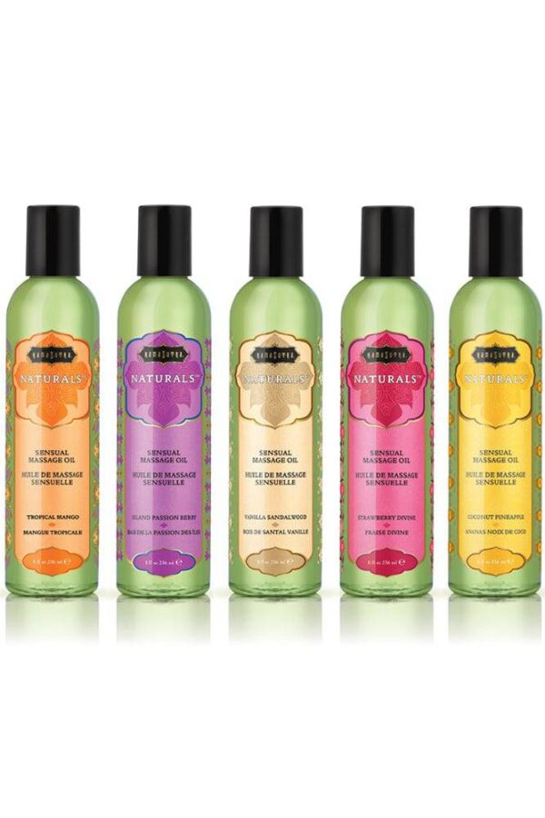 Natural Massage Oil - 8oz - Assorted Scents